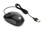 HP Travel Mouse černá / Drátová myš / USB / 1000 DPI / 2 tlačítka