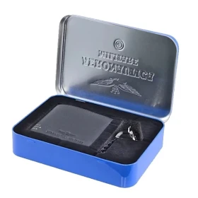 Set Peněženka a přívěsek Aeronautica Militare Gift AM-190-05 modrá