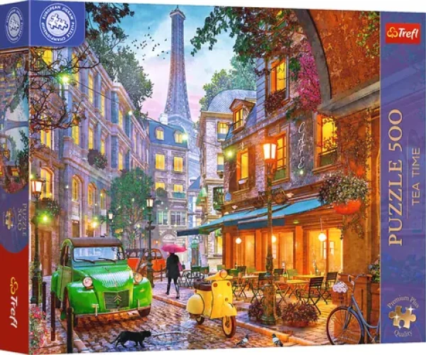 TREFL Puzzle Premium Plus Tea Time: Kavárna v Paříži