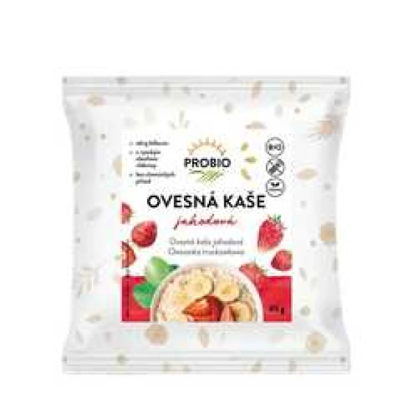 PROBIO Ovesná kaše jahodová bezlepková 65 g BIO