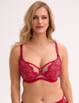 Podprsenka Gaia BS 1274 Frida soft balconette red-mokka 90D