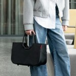 Nákupní taška Reisenthel Loopshopper M Frame Black black
