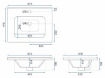 REA - Sada koupelnového nábytku Faro 60 cm REA-M0037