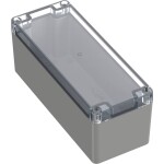 TRU COMPONENTS TC-10860964 univerzální pouzdro 191.80 x 75.10 x 75.30 ABS-PC světle šedá 1 ks