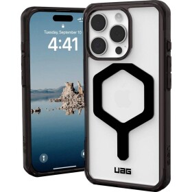 Urban Armor Gear Plyo zadní kryt na mobil Apple iPhone 16 Pro černá, transparentní 1552552, Kompatibilní s MagSafe, odolné vůči nárazům 114480114040