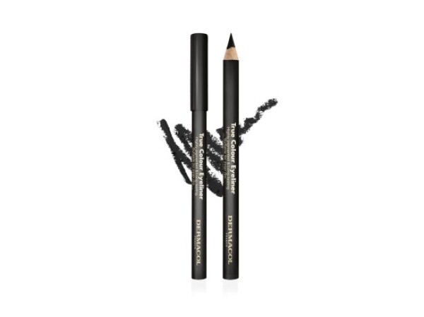 Dermacol True colour Dřevěná tužka na oči - Black 1,14 g