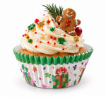 Cake star Papírové košíčky vánoční motiv 1 (100ks)