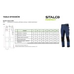 Kalhoty pracovní JEAN, XL/54, STALCO PERFECT