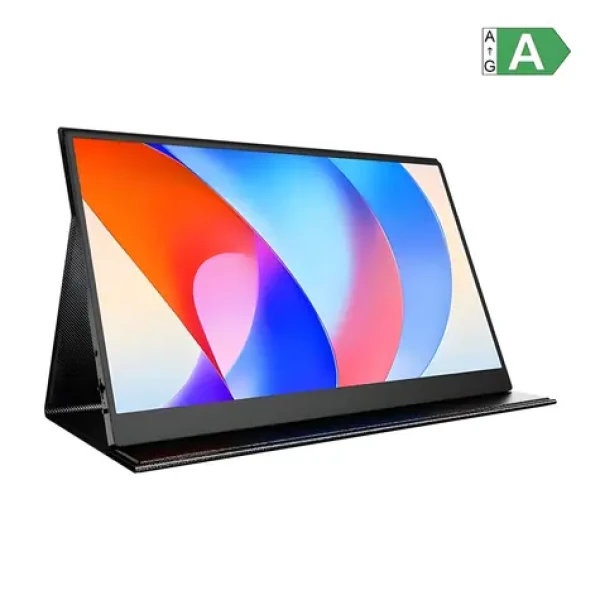 15,6" Uperfect USetup E7 šedá / Přenosný monitor / IPS / dotykový / FHD 1920x1080 / 60Hz / miniHDMI + 2xUSB-C (M156U05)
