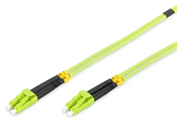 Digitus / Optický patch kabel / LC/LC / Multimode OM5, 50/125 µ / Duplex / 7 m (4016032424543)
