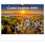 Kalendář nástěnný 2025 Česká krajina