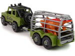 Mamido Terénní DIY transportér s dinosaurem zelený
