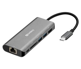 Sandberg USB-C Dock HDMI+LAN+SD+USB100W