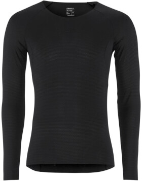Běžecké tričko CRAFT PRO Dry Nanoweight LS - černé Velikost textilu: S