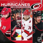 JF Turner Kalendář Carolina Hurricanes NHL 2026 Wall Calendar