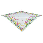 DumDekorace Dekorativní ubrus s jarními květinami Šířka: 140 cm | Délka: 200 cm