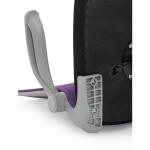 Dětská židle, výškově nastavitelná, fialová síťovina, KA-K2008 PUR