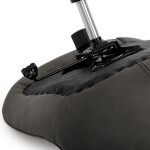 Pracovní židle, výškově nastavitelná, šedá látka, KA-V3120 GREY3