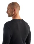 Pánské triko ICEBREAKER Mens 175 Everyday LS Crewe, Black velikost: L