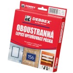 Oboustranná upevňovací páska, PE pěna, 15mm x 5m, síla 1mm, DEBBEX