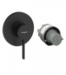 HANSGROHE - Zesis S Sprchová baterie pod omítku, s tělesem, matná černá 74618670