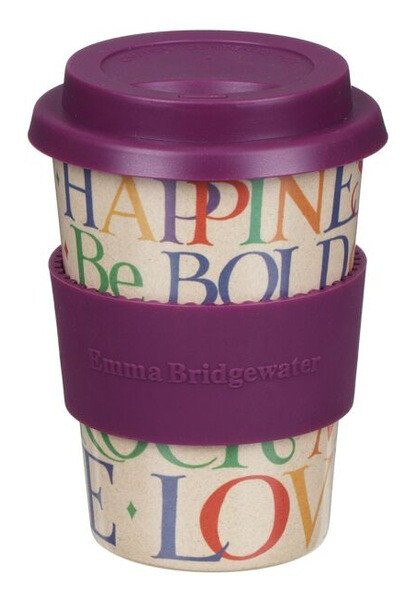 Kelímek cestovní z rýžových slupek Emma Bridgewater - Rainbow