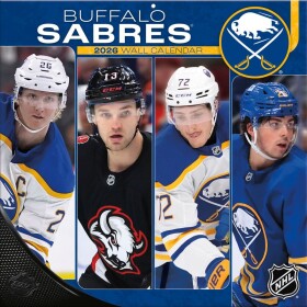 JF Turner Kalendář Buffalo Sabres NHL 2026 Wall Calendar