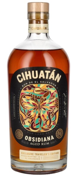 Cihuatán OBSIDIANA Limited Edition Rum 40% 1 l (holá lahev)