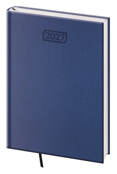 Diář 2027 týdenní A5 Zephir - modrá