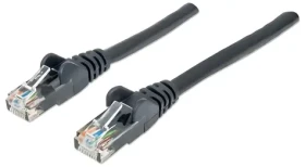 Intellinet U/UTP Cat6 černá / Patch kabel / 0,5 m / RJ-45 (342032)