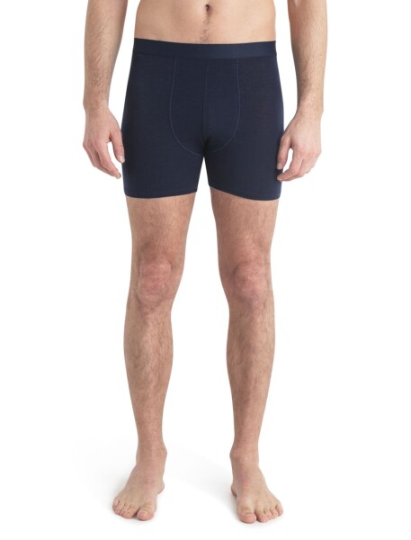 Pánské merino boxerky ICEBREAKER Mens Core Boxers, Midnight Navy velikost: S