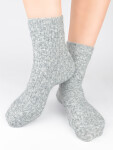 Ponožky Noviti SB133 Wool Bunting 36-41 šedá 36-41