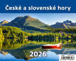 Stolní kalendář 2026 Helma MiniMax - České a slovenské hory