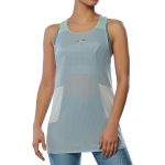 Dámské sportovní tílko Mizuno Tech Light – světle modré (Skylight) - Běžecké tílko Mizuno Tech Light Tank J2GAC20120 Velikost textilu: M