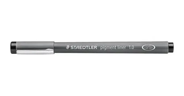 STAEDTLER Pigment Liner 308 černá / Popisovač / 1 mm / 10 ks (308 10-9)