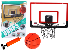 Mamido Basketbalový koš s elektronickým počítadlem bodů a zvukovými efekty