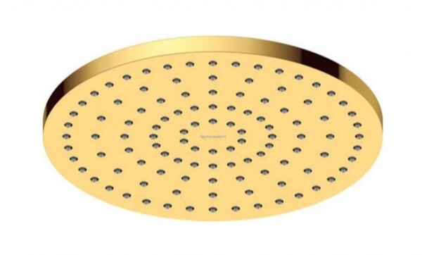 DURAVIT - Sprchy Hlavová sprcha, průměr 25 cm, MinusFlow, zlatá UV0662018034