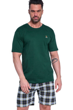 Pánské pyžamo 326/182 Nature 2 - CORNETTE zelená 3XL