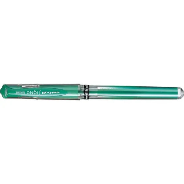 Mitsubishi UB SIGNO UM-153 metalická zelená / Gelový roller / Hrot 1,0 mm (146865)
