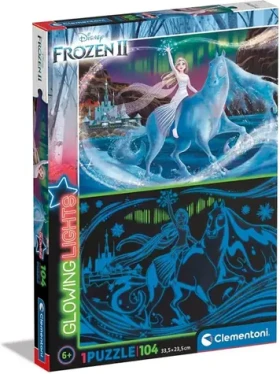 Clementoni Svítící PUZZLE Ledové království 2