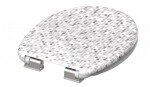 Eisl - Duroplastové WC sedátko se zpomalovacím mechanismem SOFT-CLOSE MOSAIC GREY, ED82118 ED82118