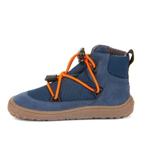 Chlapecké celoroční barefoot boty TEX TRACK Denim Froddo G3110257-1 - světle modrá - 31