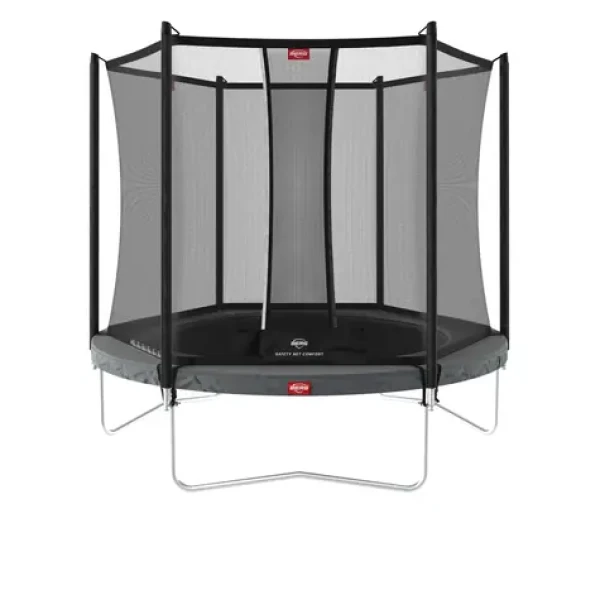 BERG Favorit Trampolína šedá 270cm / ochranná síť / od 14 let (109635093300)