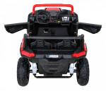 Mamido Dětské elektrické autíčko Buggy UTV Strong 24V nafukovací kola červené