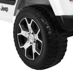 Mamido Elektrické autíčko Jeep Wrangler Rubicon 4x4 bílé