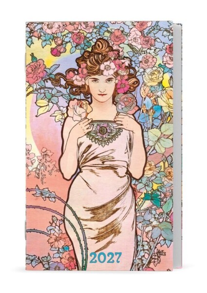 Týdenní diář Alois Alfons Mucha 2027 mix