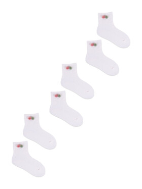 Kotníkové ponožky bez balení White model 16650787 Yoclub
