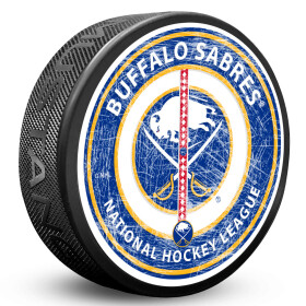 Mustang Puk Buffalo Sabres NHL Center Ice