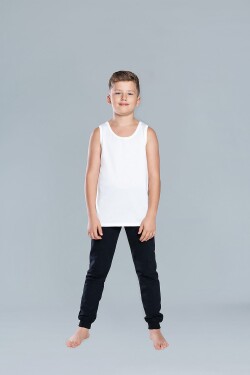Chlapecké tričko Tytus se širokými ramínky bílé
