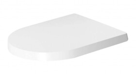 DURAVIT - ME by Starck WC sedátko Compact, bílá/matná bílá 0020113200